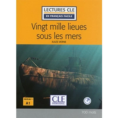 Image de Vingt mille lieues sous les mers Niveau 1/A1 Lecture CLE en français facile Livre + CD