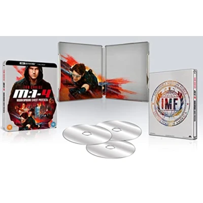 Image de Mission: Impossible 4 Ghost Protocol 4K UHD + Blu ray Steelbook [Region A &amp; B C]