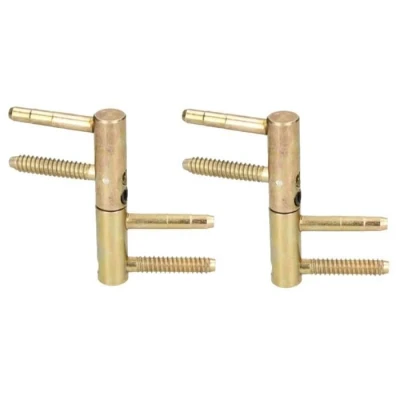 Image de Lot de 2 Charnières à percer KOTARBAU Charnière universelle porte d&#039;entrée grande capacité charge, en laiton robuste, 14 mm