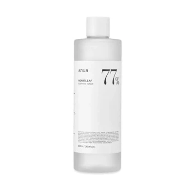 Image de ANUA HEARTLEAF 77% SOOTHING TONER 500ml Kojąco nawilżający tonik do twarzy JUMBO SIZE