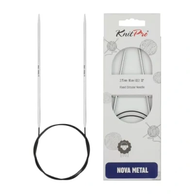 Image de KnitPro KP10306 Nova Aiguille Circulaire Fixe Bois Multicolore 22 x 0,5 5 cm