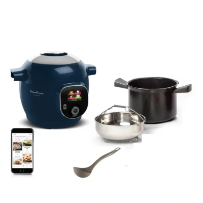 Image de Moulinex COOKEO+ Multicuiseur intelligent haute pression, 6 L, pers, 150 recettes intégrées, Application YY5137FB