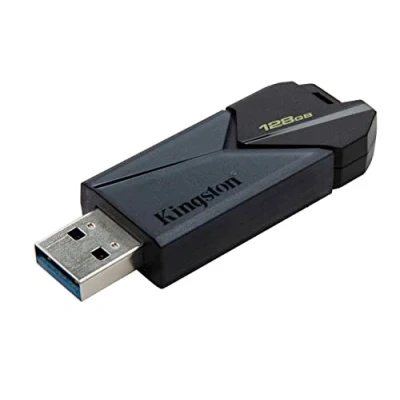 Image de Kingston DataTraveler Exodia Onyx Clé USB Flash Drive 3.2 Gen 1 DTXON/128GB avec capuchon rétractable élégant