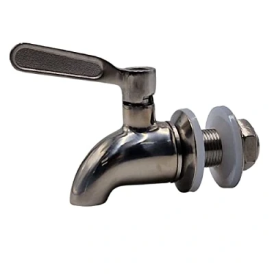 Image de Finerfilters Robinet en acier inoxydable Compatible avec les systèmes de filtre à eau British Berkefeld, Berkey et autres eau, distributeurs boissons, citernes d&#039;eau