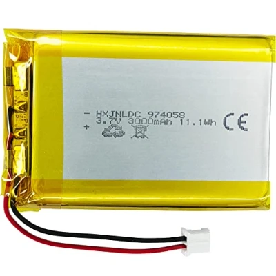 Image de DC 3,7v 3000mah 974058 Batterie au Lithium polymère Rechargeable pour Les Produits électroniques DIY 3.7 5v, Alimentation de Stockage d&#039;énergie Mobile, lumières LED