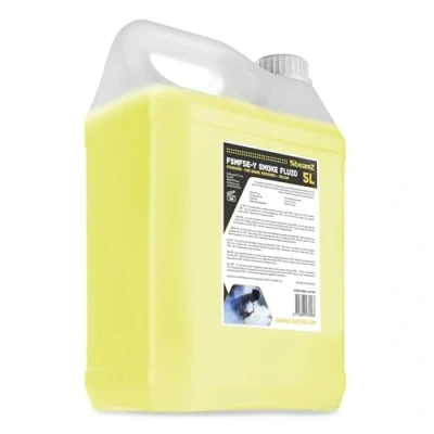 Image de BeamZ FSMF5E Y Liquide pour Machine à Fumée 5L Densité Standard, Inodore et Incolore, Écologique, ne laisse Pas de Résidu, Qualité, Non Toxique la Santé l’Environnement