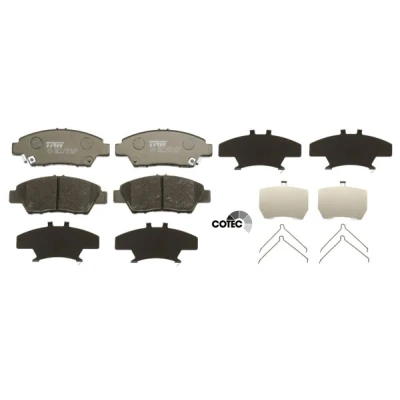 Image de TRW COTEC GDB3493 Jeu de plaquettes frein avec indicateur d&#039;usure accessoires HONDA: JAZZ 3, 4, CR Z