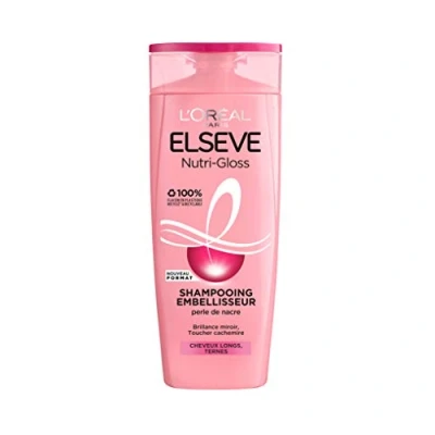 Image de L&#039;Oréal Paris Elseve Nutri Gloss Shampoing Embellisseur Brillance pour Cheveux Ternes 1 Unité