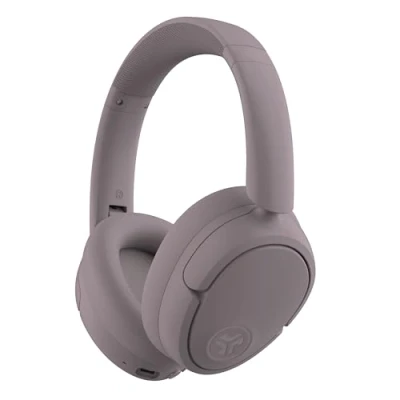 Image de JLab JBuds LUX ANC Casque Bluetooth sans Fil Anti Bruit Pliable Réduction de Active Supra Auriculaire Audio avec Micro pour Musique et Télétravail, 70+ Heures d&#039;Autonomie, Mauve