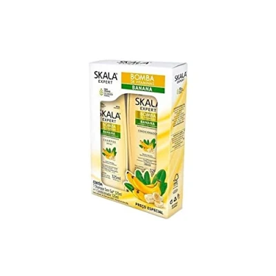 Image de Bacuri Skala Brasil kit shampoing + banane et après shampooing 650 ml