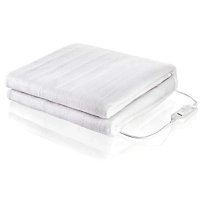 Image de Tristar Topcom BW 4752 P202 sous Couverture Electrique Polyester Blanc 160 x 140 2 cm