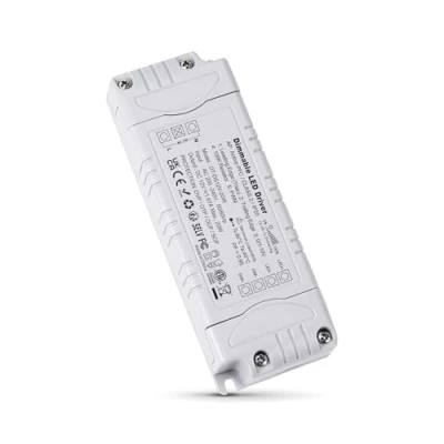 Image de REYLAX Transformateur 220V 12V 20W 1.66A Dimmable Triac &amp; 0 10 V 1 PWM Résistance 100k, Alimentation de Tension Constante 12V, LED Basse Tension, Transfo AC à DC