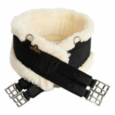 Image de Kentucky Sangle Polyvalente Sheepskin Noir/Naturel 135cm
