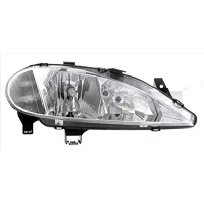 Image de TYC 20 6000 05 2 Phares gauche H7, H1 avec porte lampe, sans moteur électrique RENAULT: MEGANE 1, I Break, 1 Classic