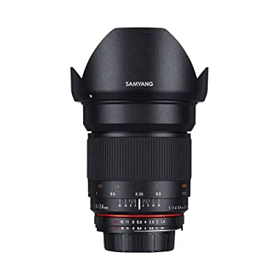 Image de Samyang 24mm F1.4 ED AS IF UMC, Nikon AE SLR Objectif large Noir Neuf