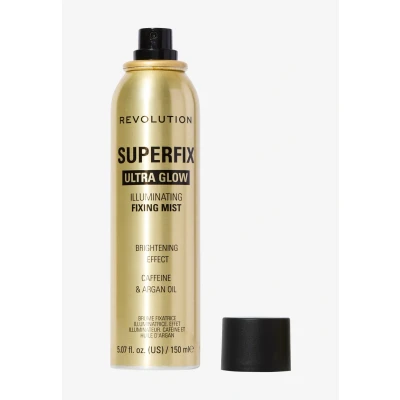 Image de Makeup Revolution Superfix GLOW Fixing MIST Spray fixant &amp; poudre, Taille: 150 ml,