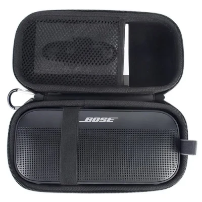 Image de Housse Étui pour Bose SoundLink Flex Enceinte sans Fil Bluetooth Portable (Noir) boîte Seule