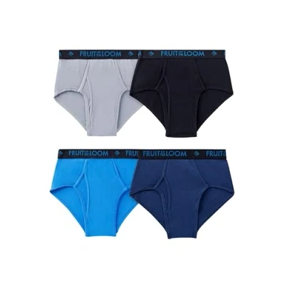 Image de Fruit of the Loom Men&#039;s Breathable Brief Multipack, Assorted, Medium