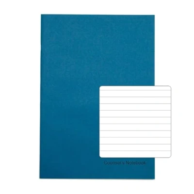 Image de RHINO Lot de 10 cahiers lignés et perforés Bleu clair Format A4