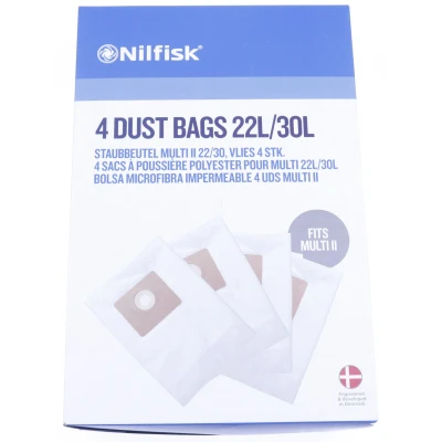 Image de Nilfisk Sac multi ii 22/30 4pc 107417195