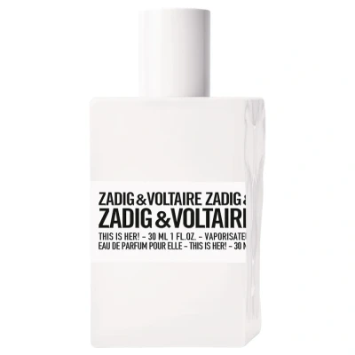 Image de Zadig &amp; Voltaire Fragrances THIS IS HER! EAU DE Parfum Parfum, Femme, Taille: 30 ml, /