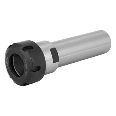 Image de mandrin Porte Foret pour Pince de Serrage C32 ER32 100L en Acier Allié Tige Droite Support Machine Gravure CNC Tour Fraisage