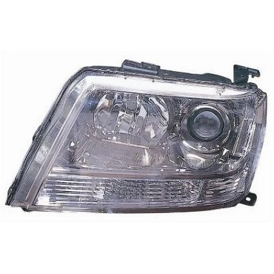 Image de VAN WEZEL 5250961 Phares HB3, HB3/H7, H7 blanc pour circulation à droite sans commande correcteur de site projecteur PX26d, BAY15d