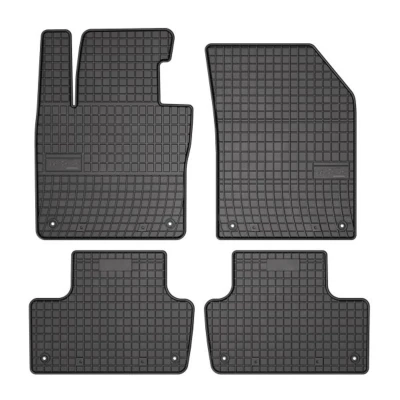 Image de FROGUM 401907 Ensemble de tapis sol Caoutchouc avant et arrière 4 noir