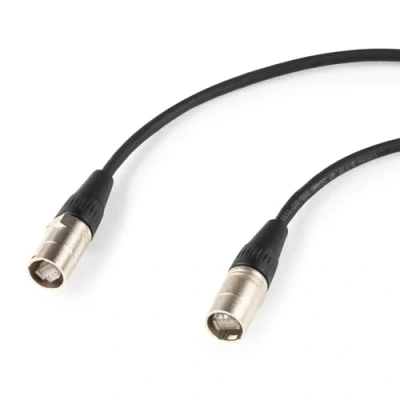 Image de Power Dynamics PD Connex CX195 20 Câble DMX RJ45 m, CAT6, Connectiques Renforcées, Idéal pour Accorder vos Jeux de Lumière