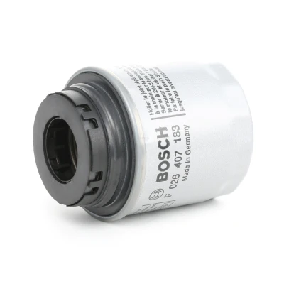 Image de BOSCH F 026 407 183 Filtre à huile 3/4&quot; 16 UNF 2B avec deux clapets de non retour vissé VOLKSWAGEN: GOLF 6 Cabrio, 6, Polo V 3/5 portes