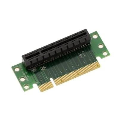 Image de KALEA INFORMATIQUE Adaptateur équerre Type Riser à 90 pour Fente PCIe x8. Monter l&#039;horizontale Une Carte PCI Express x1 x2 x4 x8