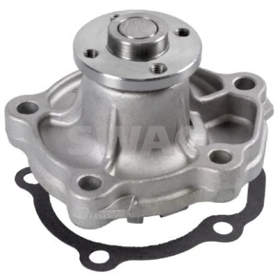 Image de SWAG 84 93 0701 Pompe à eau Fonte d&#039;aluminium avec joint d&#039;étanchéite grise SUZUKI: Samurai SUV, SWIFT 3, Wagon R+ II 3/5 portes
