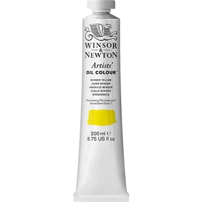 Image de Winsor &amp; Newton Artists Huile Extra Fine Tube 200ml 730 Jaune