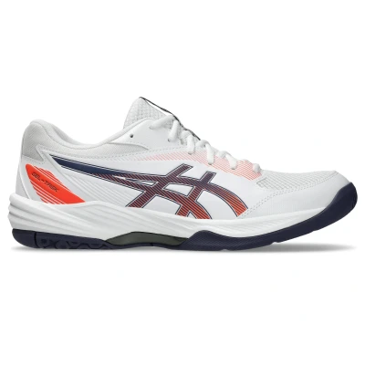 Image de Asics Geltask 4 Chaussures de handball, Homme, Taille: 43.5, White/indigo fog Tissu / matière synthétique