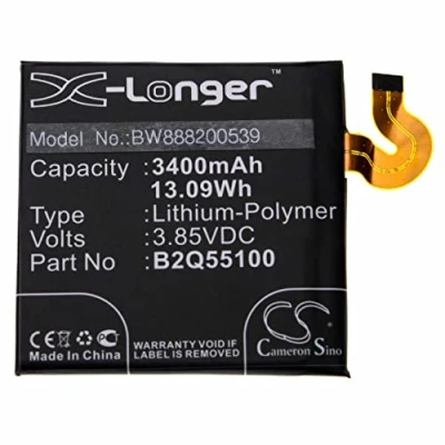 Image de vhbw Batterie Compatible avec HTC U12+, U12 Plus Smartphone (3400mAh, 3,85V, Li polymère)