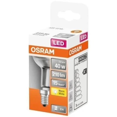 Image de Osram Led superstar r50 40 2.6w / 827 e14 230v fs1 4058075125926
