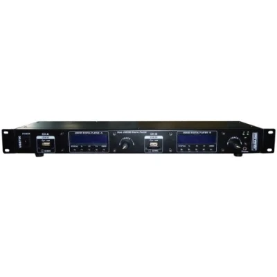 Image de Contrôleur DJ USB/MP3 Power Acoustics USB 700 Player Double lecteur USB/SD Écrans à cristaux liquides