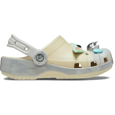 Image de Crocs Grogu Classic Unisex Mules pour enfants, Taille: 36/37, Bone Matière synthétique