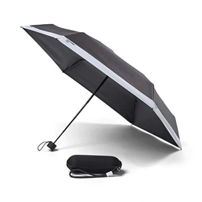 Image de Copenhagen.Design Pantone Umbrella Travel foldable in Box with keychainstrap, Black