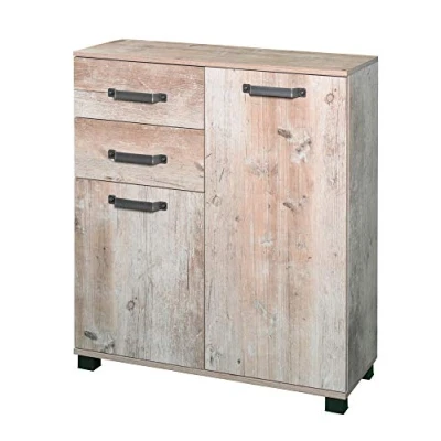 Image de Schildmeyer Milan Commode 134745, Bois d&#039;ingénierie, Coffrage Final, 80,6 x 32 94,8 cm