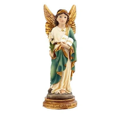 Image de DRW Figure Archange Saint Gabriel 11 cm Résine dans Une boîte PVC avec l&#039;histoire