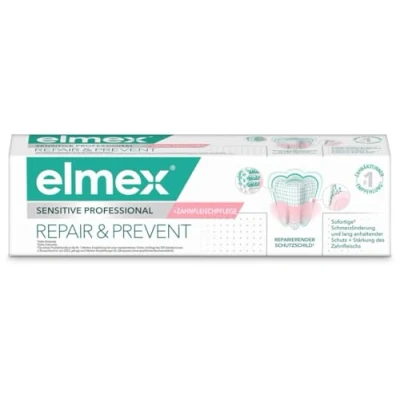 Image de elmex SENSITIVE PROFESSIONAL Repair &amp; Prevent, 75 ml Dentifrice