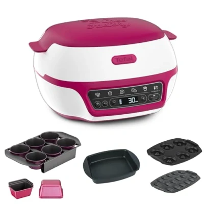 Image de Cake Factory Délices, Machine à gâteaux, 5 programmes, mode manuel, moules muffins, cakes, madeleines, donuts