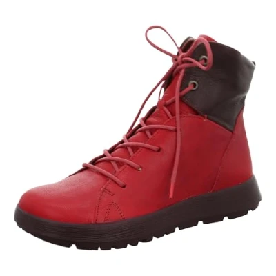 Image de Think! Femme Comoda Laine Vierge tannée sans Chrome Botte de Neige, Break 5000 Melograno, 36.5 EU