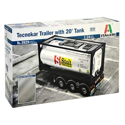 Image de ITALERI ITA3929 Italy REM.CITERNE TECNOKAR 20&#039;, I3929, Non renseigné