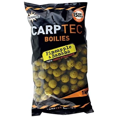 Image de Dynamite Baits Carp TEC Boilies 15mm (1kilo) Goût : Ananas &amp; Banane