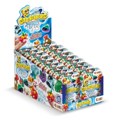 Image de CRAZE Splashers Jouet de Bain Arroseur, 1x Aspergeur Bain, 16 Animaux à Collectionner, Enfant