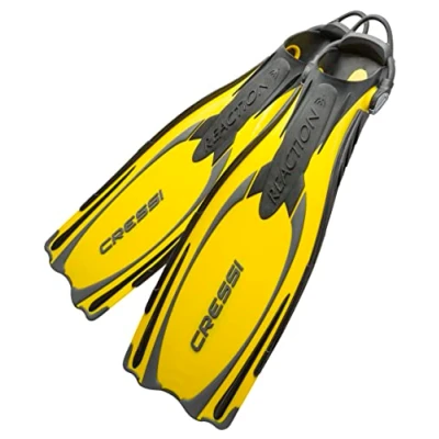 Image de Cressi Sub S.p.A. Reaction EBS Giallo Palmes de plongée Jaune Taille L/XL