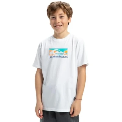 Image de Quiksilver EV Gradient BOX Tshirt imprimé pour enfants, Taille: 16a, Mef