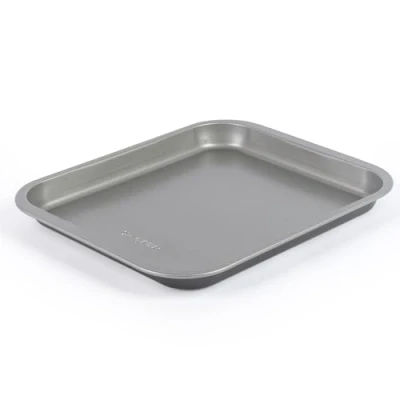 Image de Salter Essentials 31 cm plaque de Cuisson Antiadhésif, Feuille Rectangulaire pour four, Passe au Lave Vaisselle, Facile à Nettoyer, Fabriqué Royaume Uni, Sans PFOA, BW13665